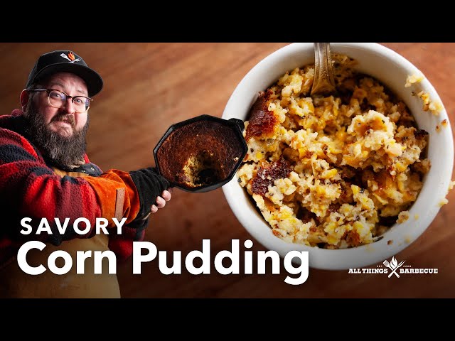 Savory Corn Pudding With A Sweet Twist!