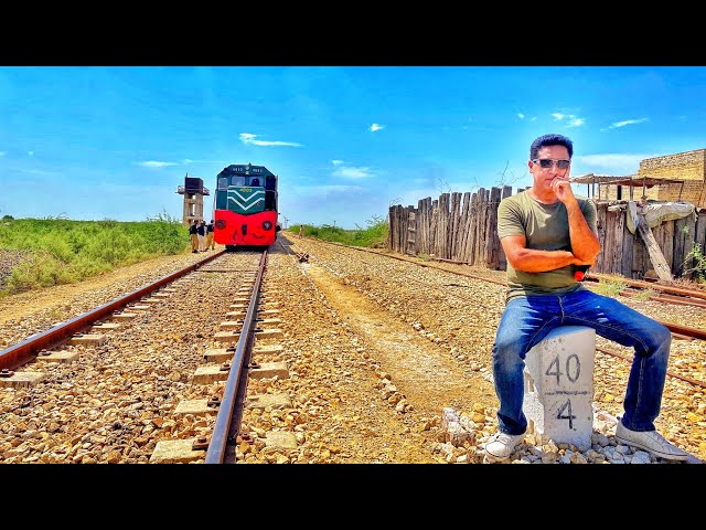 Incomplete journey of Mohenjo-Daro passenger Train | waiting for Relief #travel