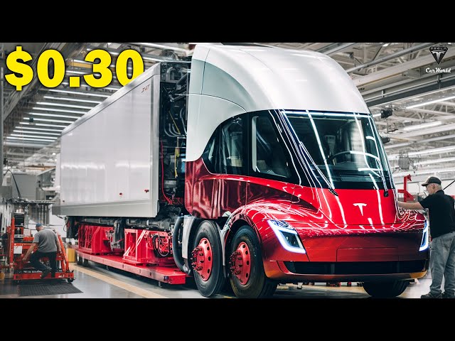 Tesla Semi 7 Year BIG Upgrade! Optimizing Payload, Cost Efficiency and MORE