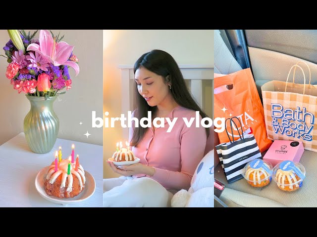birthday diary🌸 | back home, b-day freebies, new purse unboxing!