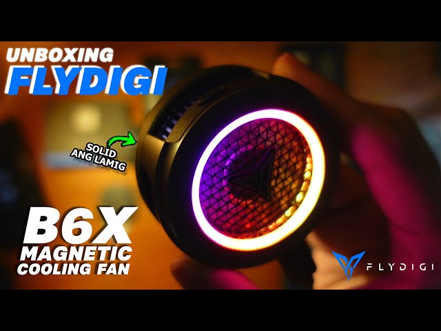 Unboxing Flydigi B6X - Pinaka Malamig na Magnetic Cooler