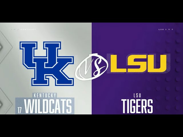 2023-2024 - Kentucky vs LSU (Game 26)