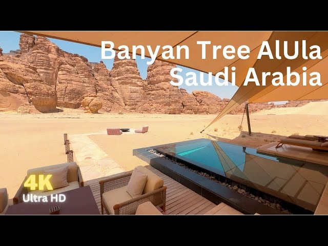 Banyan Tree AlUla | Saudi Arabia | Dune Private Pool Villa Luxury Hotel Full Experience Tour Review