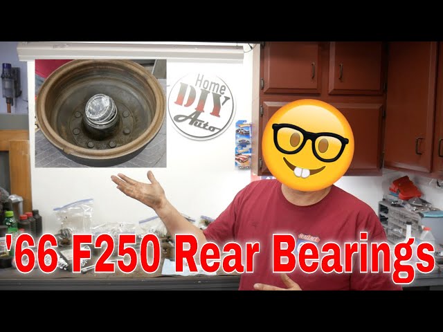 1966 Ford F250 rear wheel bearing replacement #wallacethe66