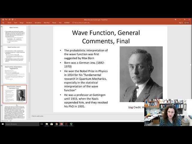 What is the quantum wave function?