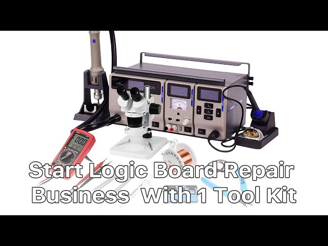 How To Start Logic Board Repair With REWA SELECTED Tool Kit