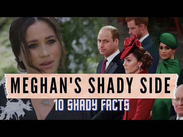 10 Shady Facts About Meghan Markle: On Oprah, With Prince Harry, & Her Past