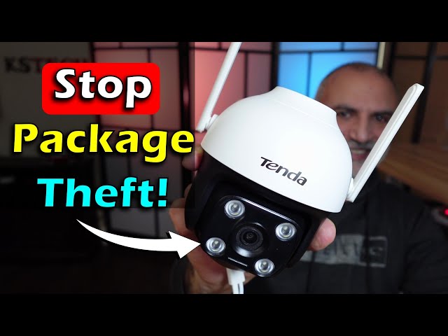 Affordable outdoor home security camera - Tenda CH7 (Full review & demo)
