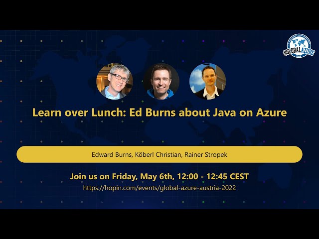 GAA 2022: Ed Burns about Java on Azure