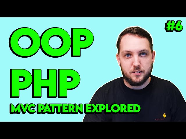 What is the MVC Pattern ? PHP 8.2 in 2024 (6/8)