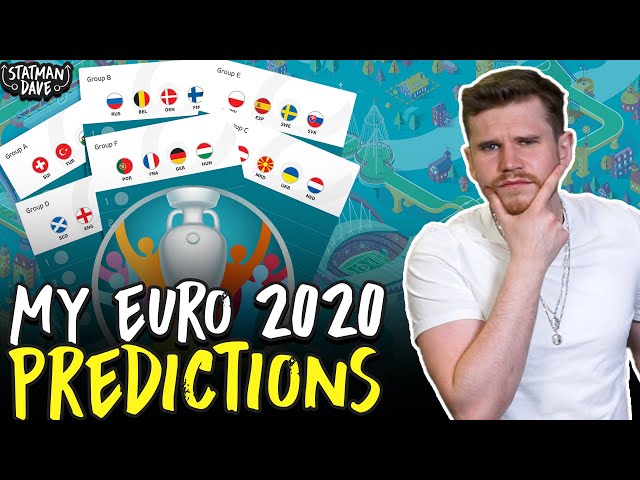MY EURO 2020 PREDICTIONS