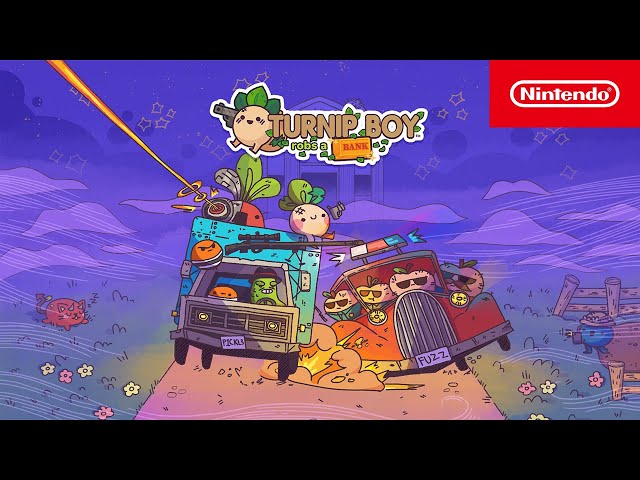 Turnip Boy Robs a Bank – Launch Trailer – Nintendo Switch