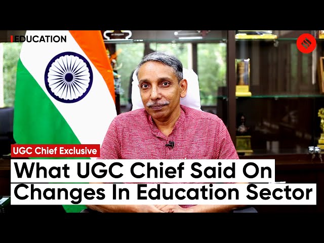 Express Exclusive: UGC Chairman M Jagadesh Kumar On Changes In The Education Sector