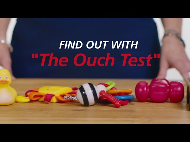 The Ouch Test: Are Baby Car Seat Toys Safe?  | Toy Safety Tips