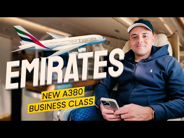 Emirates A380 NEW Business Class (Retro fit) Dubai to New York