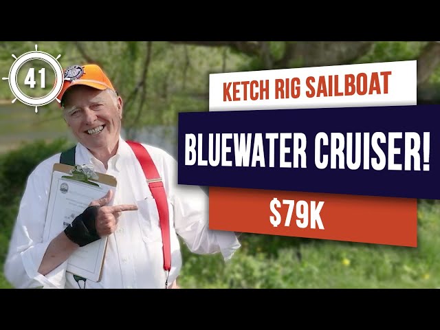 AMAZING BLUEWATER CRUISER!!! Pearson 424 Sailboat for sale $79k | EP 41