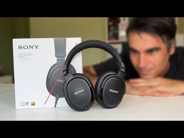 Sony MDR-MV1, los auriculares para PROs