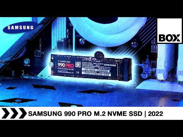 Samsung 990 PRO SSD 1tb M.2 NVMe Review | 2022