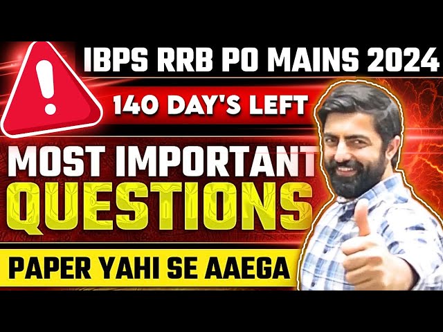 IBPS RRB PO 2024 Reasoning Mains Practice Room || M3 2024 Session  - 25||  Bank Exams 2024