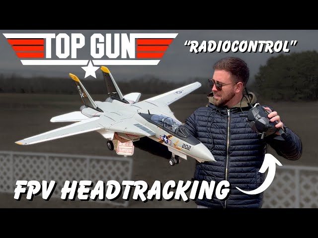 Flying the ICONIC new RC Jet from the cockpit! - Freewing Twin 64mm F-14
