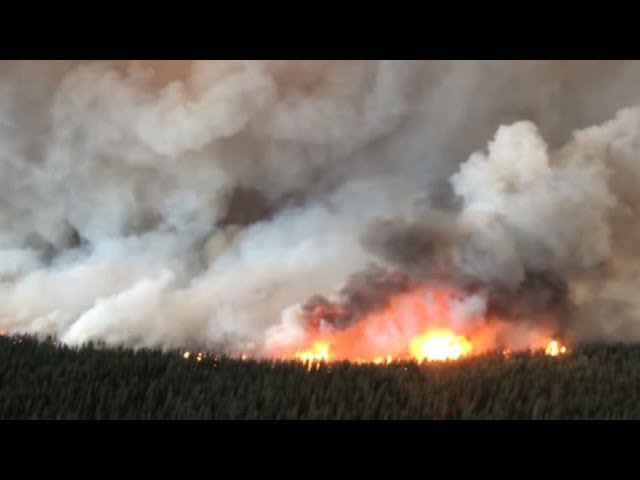 Wildfires rage in northern B.C.