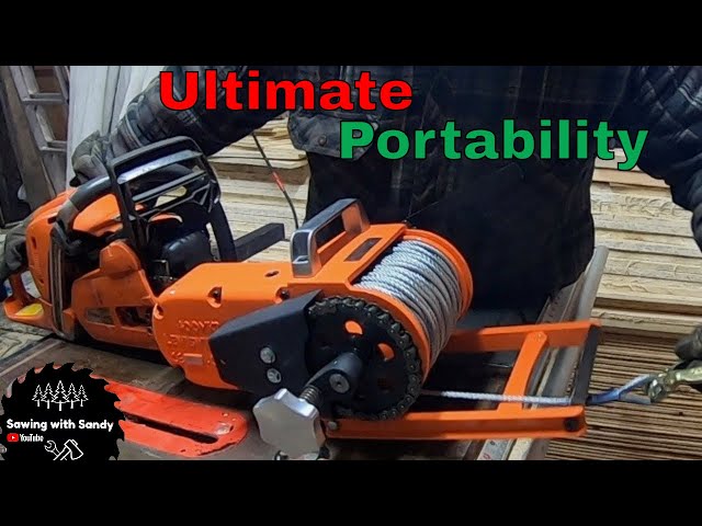 Tool for Everyone Who Cuts Trees | Lewis Winch Chainsaw Winch Unboxing