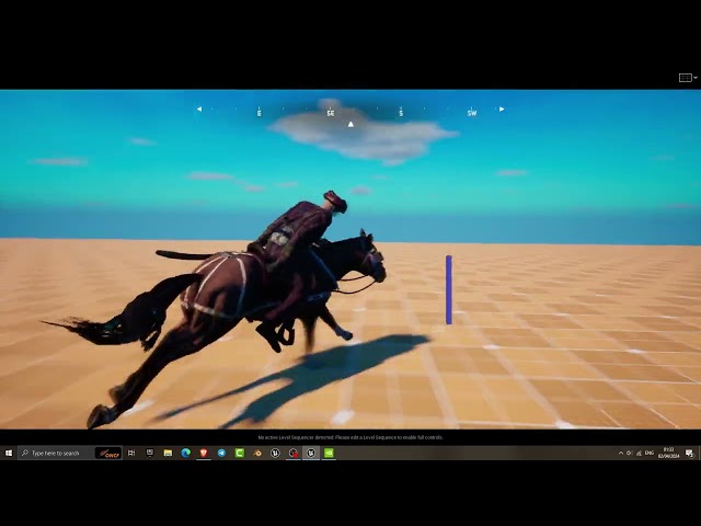 UPDATE! Moroccan Game Project | Hitting enemies with Horse | Ragdoll Physic #new #ue5 #morocco