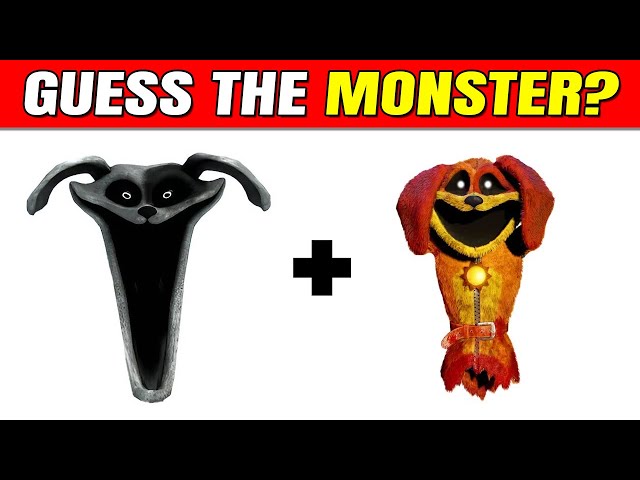 Guess The Monster By Emoji & Voice | Smiling Critters Poppy Playtime Chapter 3 |Catnap, Dogday