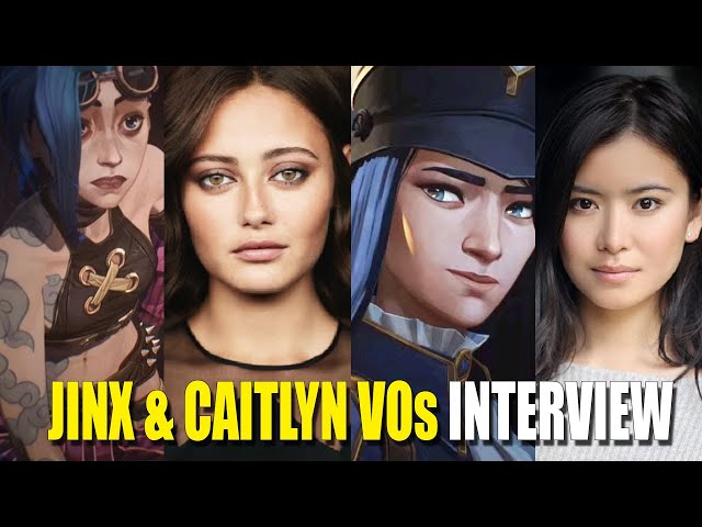 We talk to Jinx & Caitlyn's voice actors in the new League of Legends Netflix series