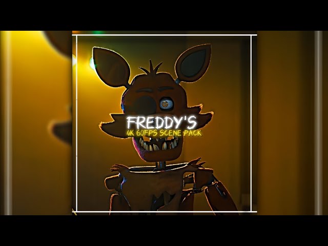 FIVE NIGHTS AT FREDDY'S | 4K60FPS TWIXTOR | FREE CLIP