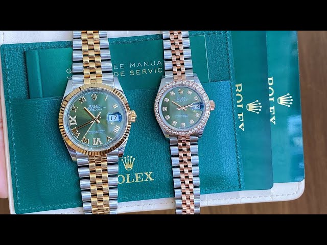 [ Hàng Mới Về ] Đồng hồ Rolex Mặt Xanh Oliver Tuyệt Đẹp 126233 279381RBR