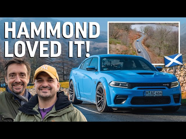 Richard Hammond discovers the greatest road he has NEVER driven | V8 road trip Pt.2