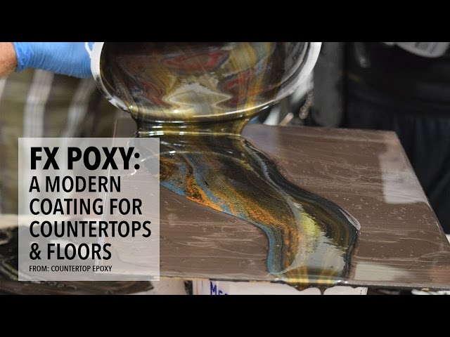 FX Poxy - A Modern Refinishing System for Countertops & Floors