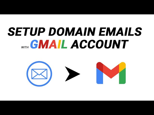 How to setup domain emails using Gmail account | Send and Receive | Urdu -  Hindi