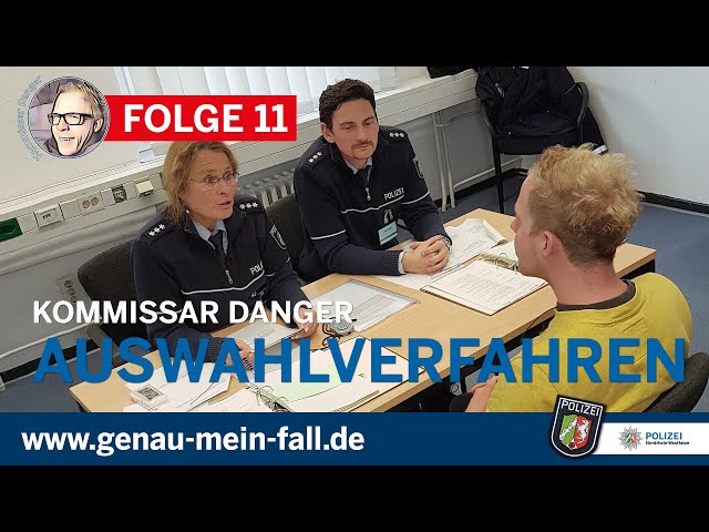 Kommissar Danger x Auswahlverfahren | Polizei NRW