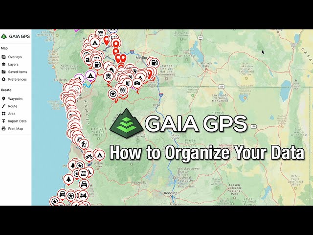 Gaia GPS Deep Dive - How to Organize Your Data