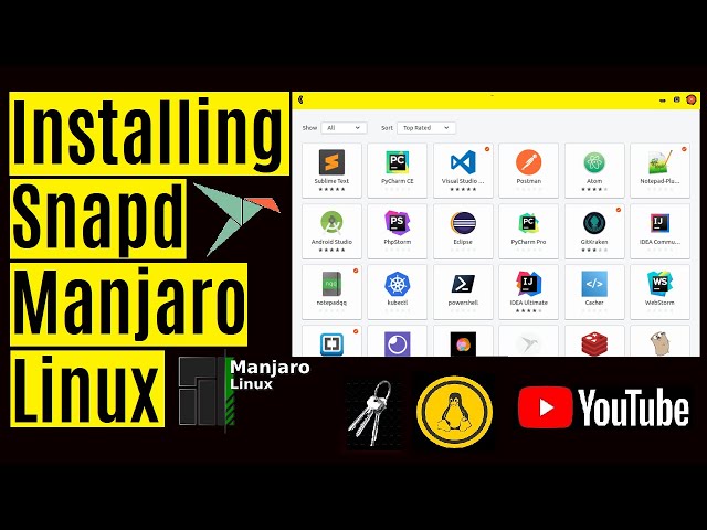 How to Install Snapd on Manjaro Linux 21| Snapd Manjaro Linux | Snapd Linux | Snapd Install on Linux
