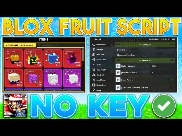 [NEW] Blox Fruits Script/Hack | Auto Farm | Auto Raid | Auto V4 (Mobile & PC)