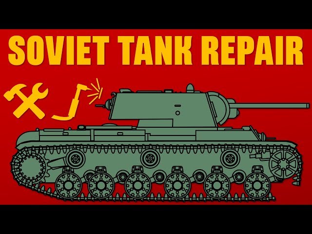Soviet Tank Repair in WW2