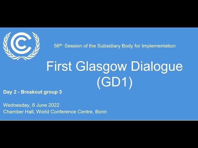 First Glasgow Dialogue (GD1) - Day 2 - Breakout Group 3