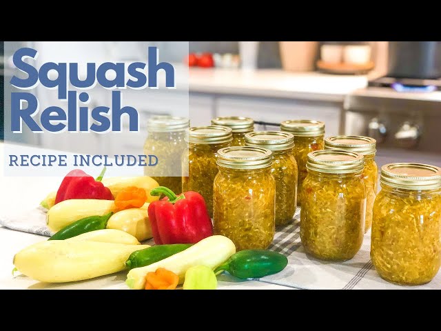 Making Squash Relish | Southern Canning Recipe