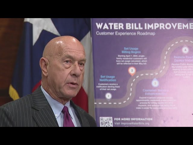 Houston mayor propels water billing repair efforts