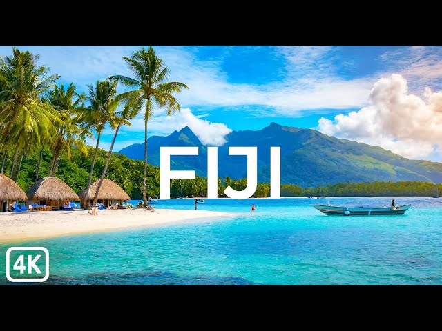 Breathtaking Fiji Aerial Views | Relaxing 4K Drone Footage with Soothing Music
