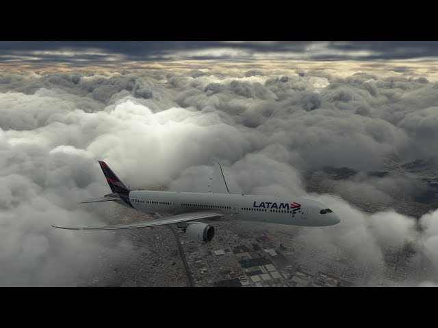 (4K) Ultra Settings/ LATAM Airlines B787-9/ Lima, Peru to Rio De Janeiro, Brazil/ MSFS 2020