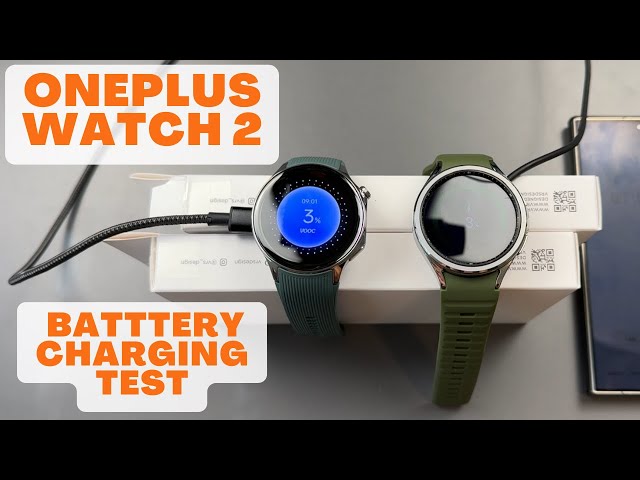 OnePlus Watch 2 - How Fast Can it Charge