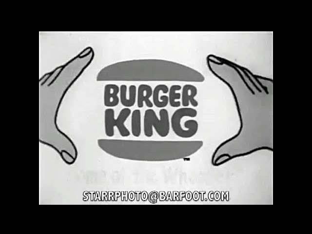Burger King/Hungry Jacks 1970-71 TV Commercial Theme Mash Up!