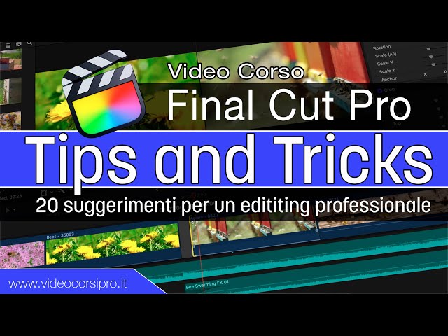 Tips and Tricks di Final Cut Pro: presentazione del corso