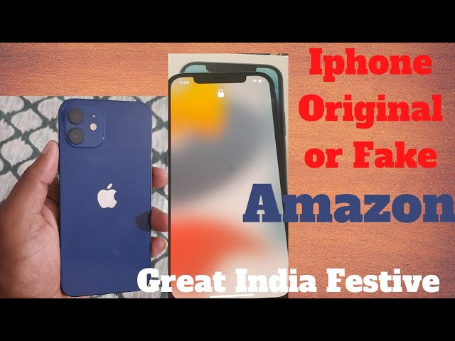 iphone 12 in great India festival sale| Original or fake ?