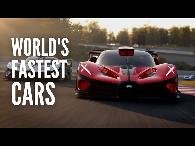 The 25 Fastest Cars in the World Right Now
