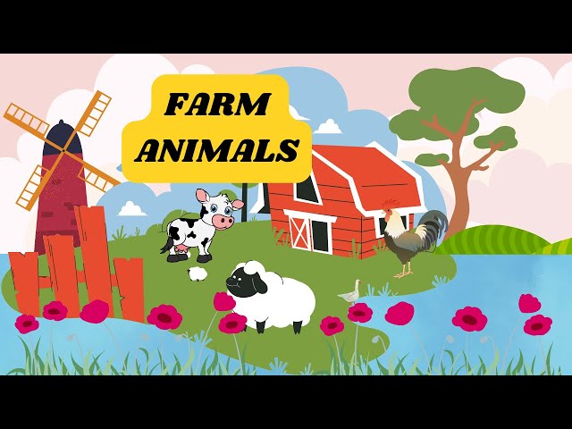 Farm animals name| Farm animals for kids| Farm animals with picture| Farm animals for toddlers